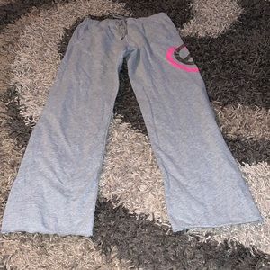Pink gym pants size S tag cut out good cond